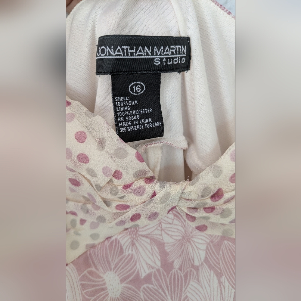 Beautiful Vintage 90's Silk Slip Dress - Picture 9 of 9